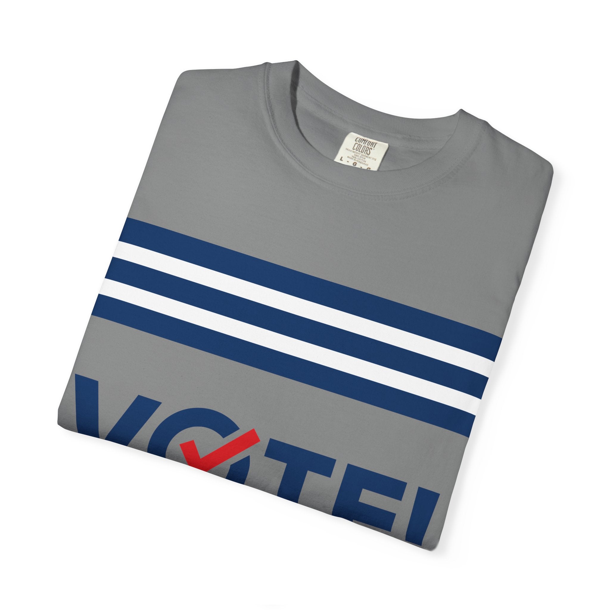 Vote! Garment-Dyed T-Shirt | Unisex Voter Apparel, Election Day Outfit, Political Statement Tee, Casual Advocacy Shirt, Gift for Activists