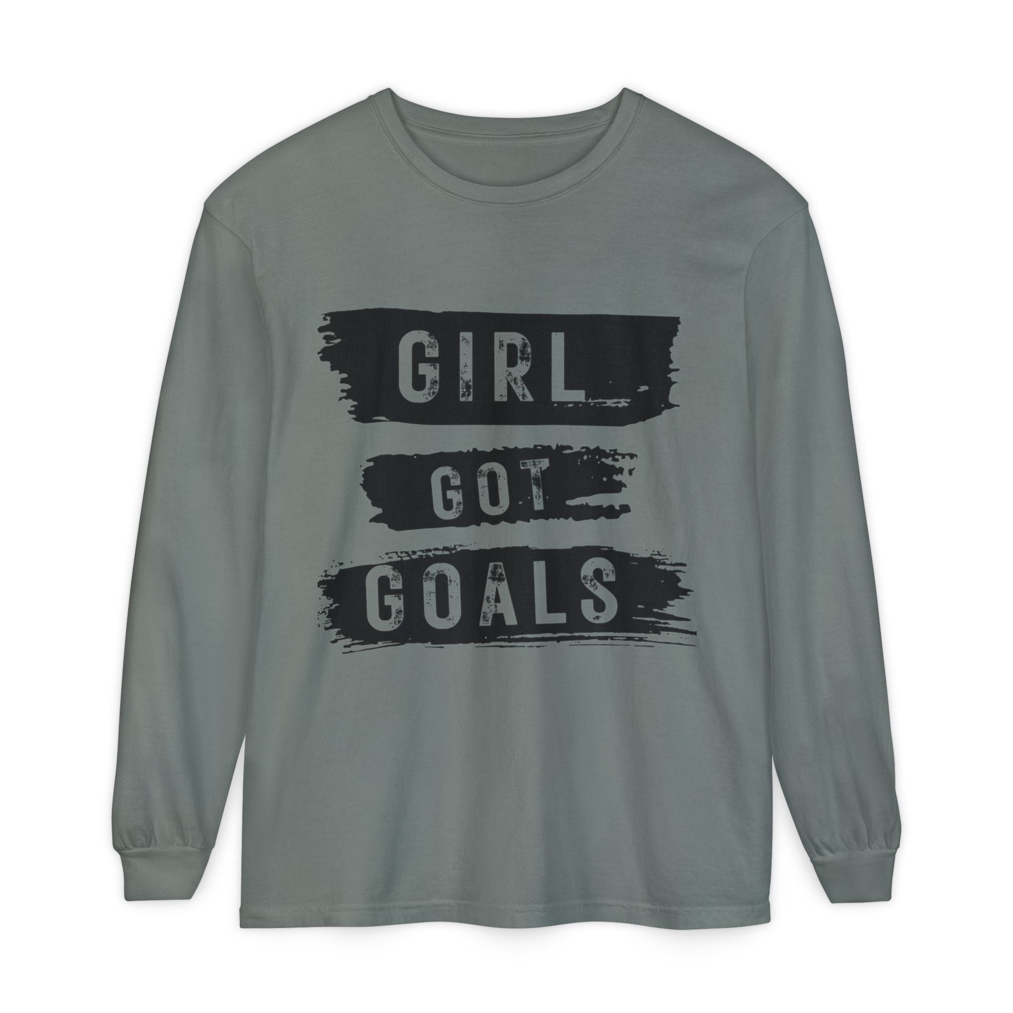 Girl Got Goals Long Sleeve T-Shirt | Motivational Apparel, Unisex Tees, Inspirational Gift, Casual Wear, Trendy Clothing
