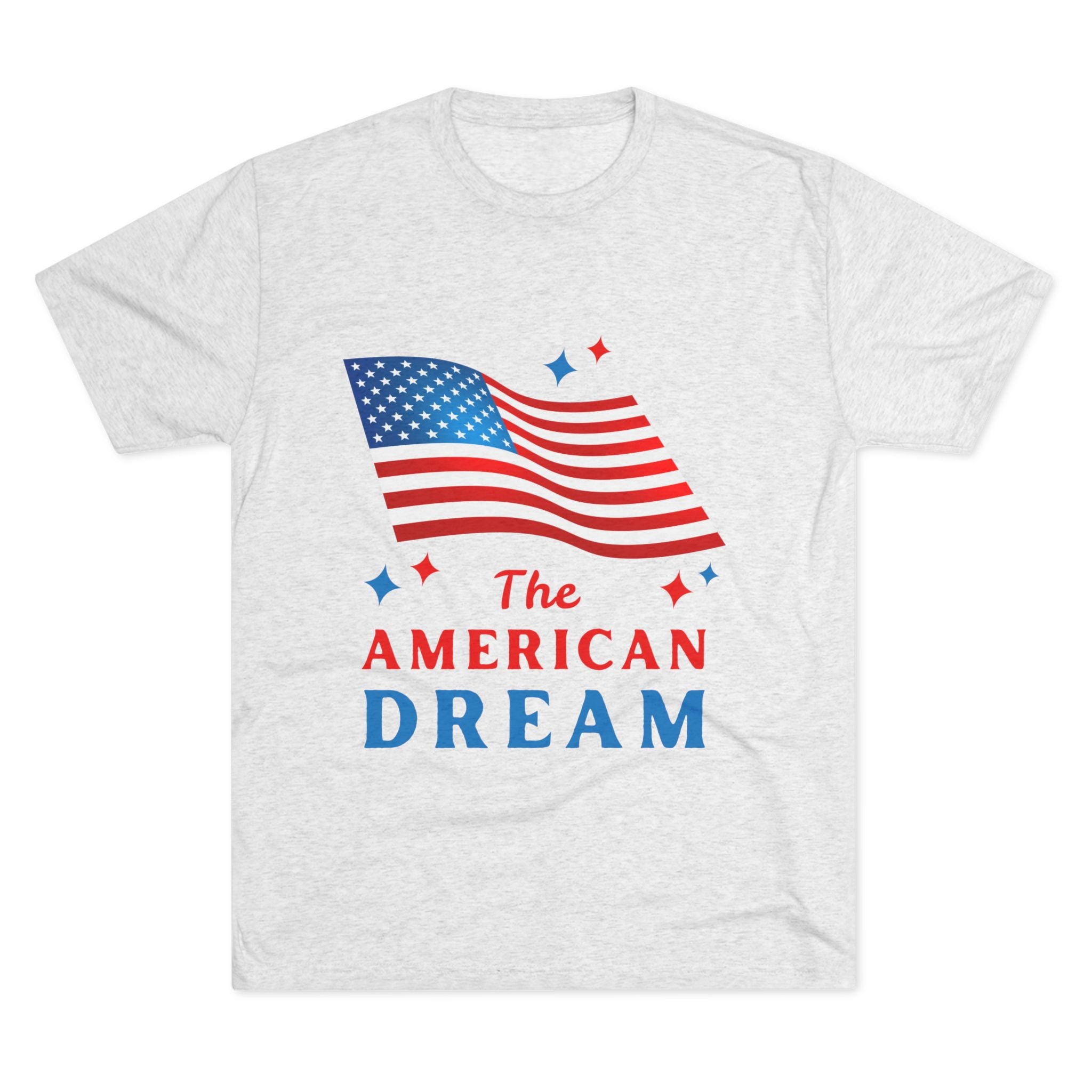 American Dream Unisex Crew Tee, Patriotic Shirt, Independence Day Tee, Casual Summer Top, Gift for Proud Americans