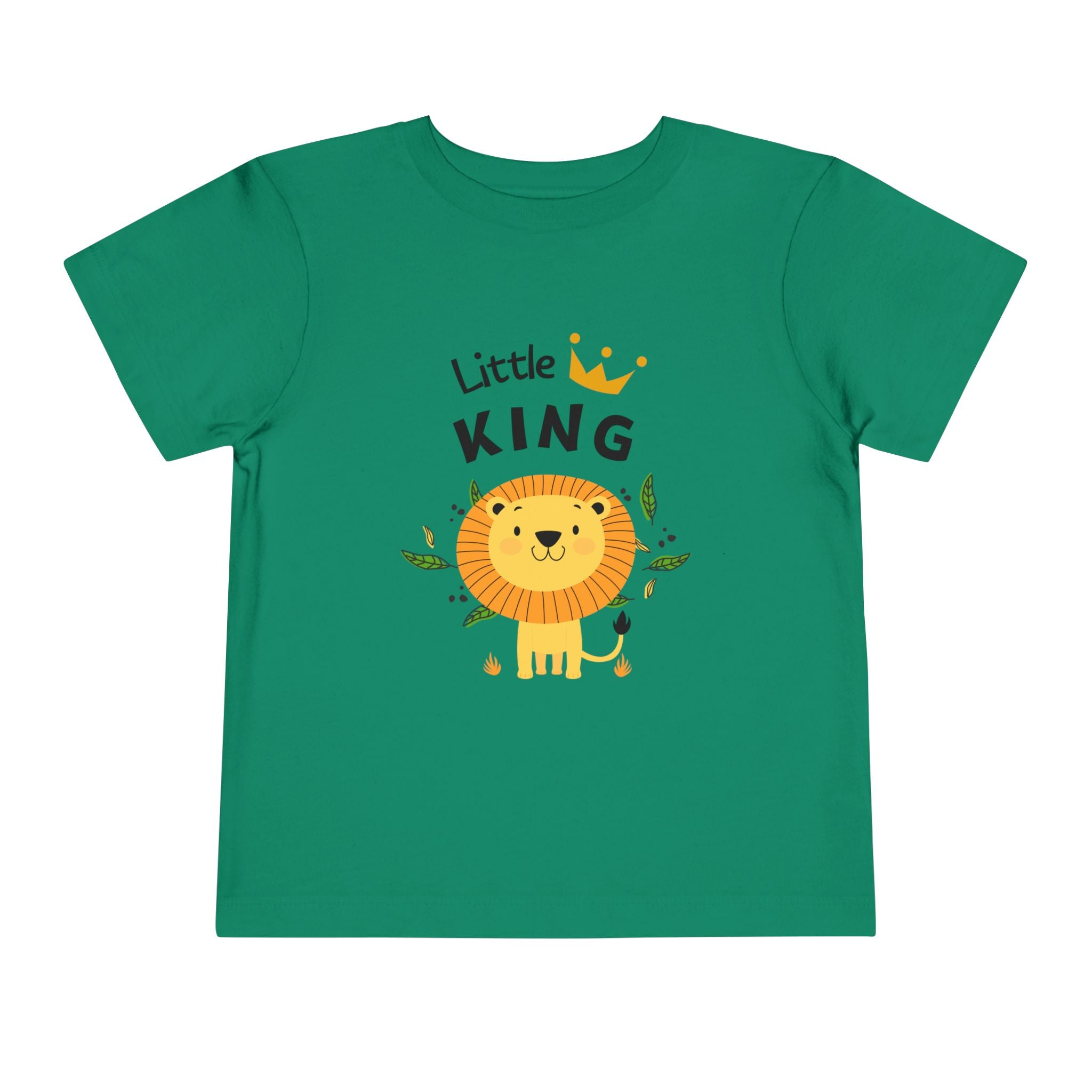Little King Toddler Tee, Cute Kids T-Shirt, Birthday Gift for Toddler, Playful Toddler Outfit, Lion Graphic Tee, Fun Kids Apparel