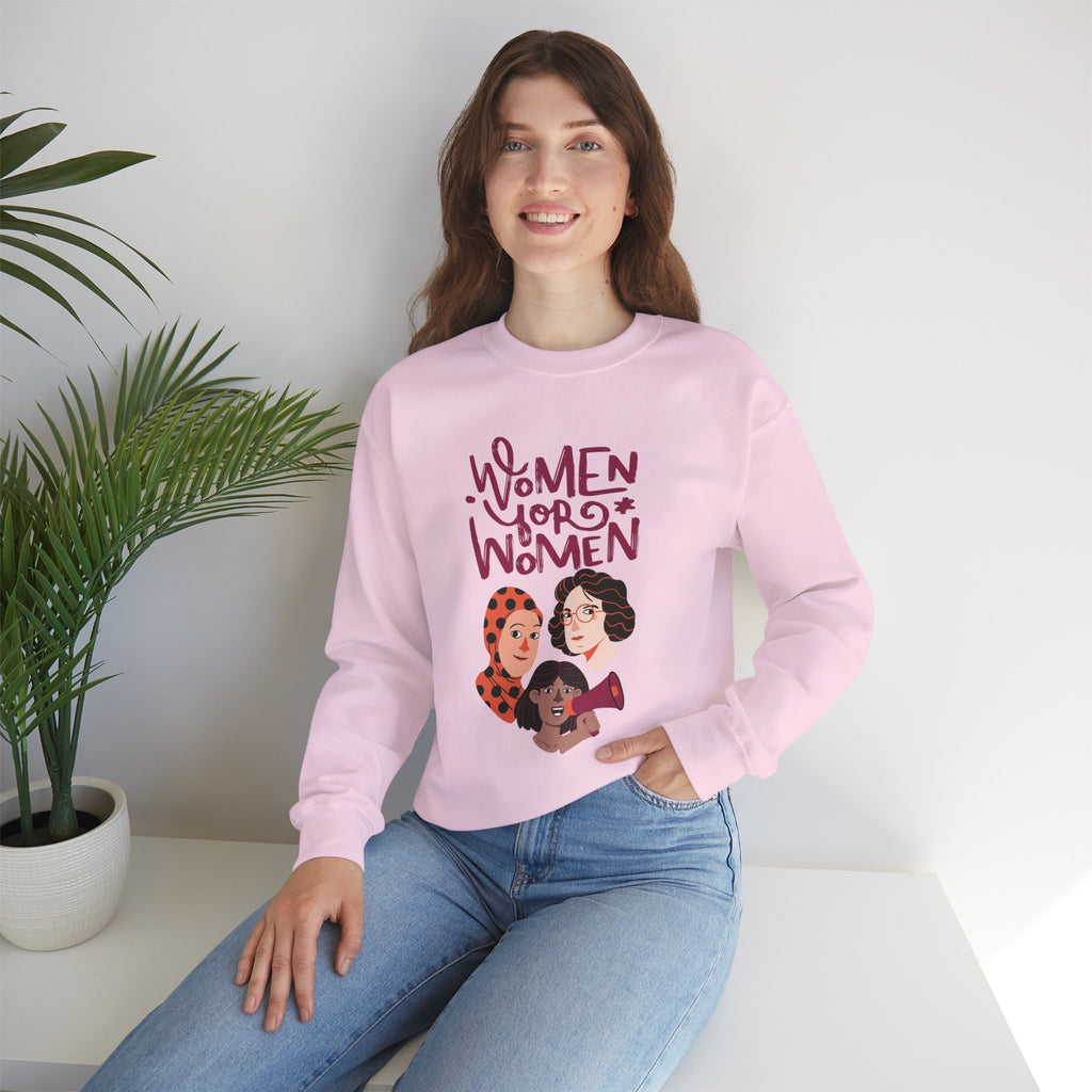 Empowering Women Crewneck Sweatshirt, Feminist Apparel, Cozy Unisex Sweatshirt, Gift for Women, Everyday Comfort Wear, Statement Piece
