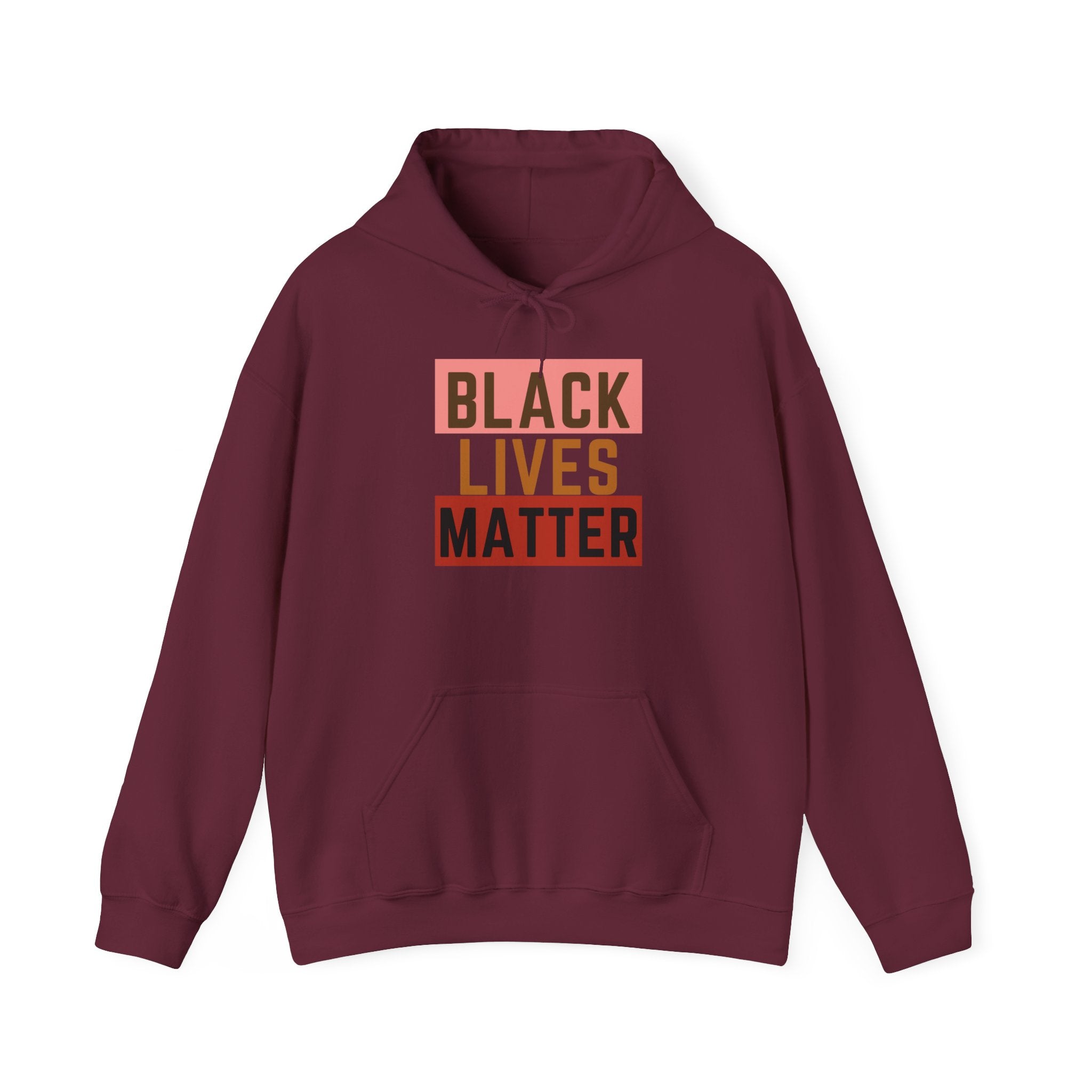 Unisex Black Lives Matter Hoodie, Empowering Apparel, Social Justice Gift, Casual Wear, Comfortable Sweatshirt, Protest Gear
