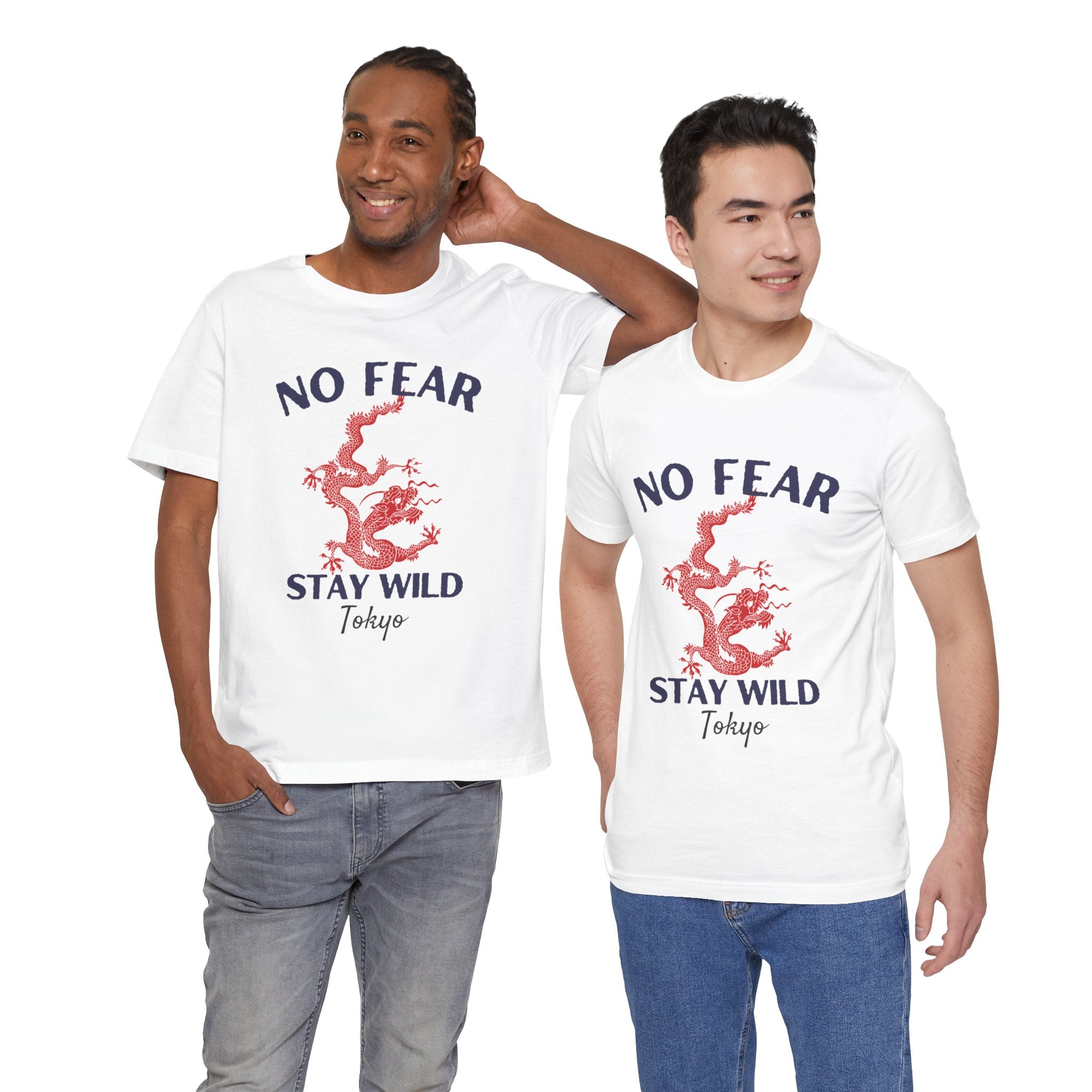 No Fear Stay Wild Unisex T-Shirt | Adventure Tee, Casual Wear, Gift for Nature Lovers, Inspirational Shirt, Summer Fashion