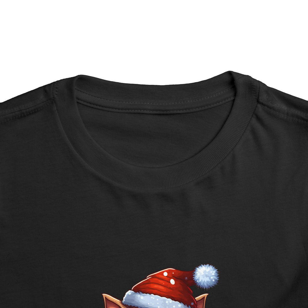 Cute Christmas Cat Tee for Toddlers, Holiday Shirt, Gift for Kids, Merry Christmas Tee, Fun Winter Wear, Festive Toddler Outfit