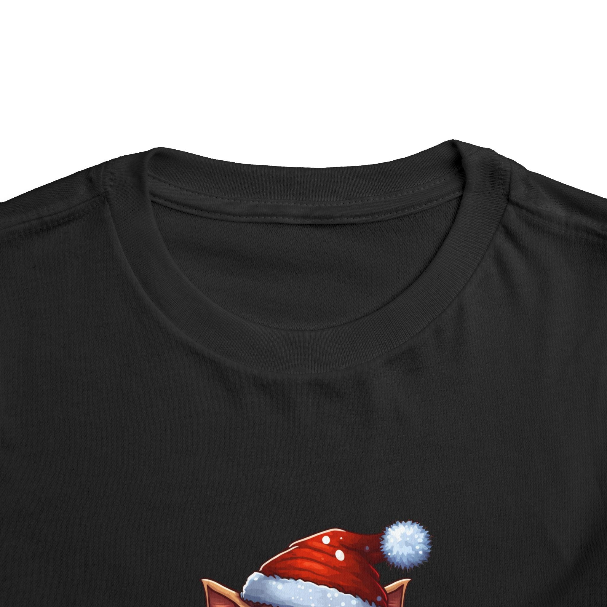 Cute Christmas Cat Tee for Toddlers, Holiday Shirt, Gift for Kids, Merry Christmas Tee, Fun Winter Wear, Festive Toddler Outfit