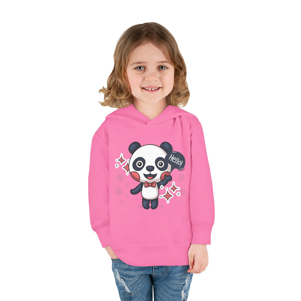 Adorable Toddler Fleece Hoodie featuring Cute Panda Design, Kids Apparel, Gift for Children, Birthday Party Outfit, Cozy Pullover