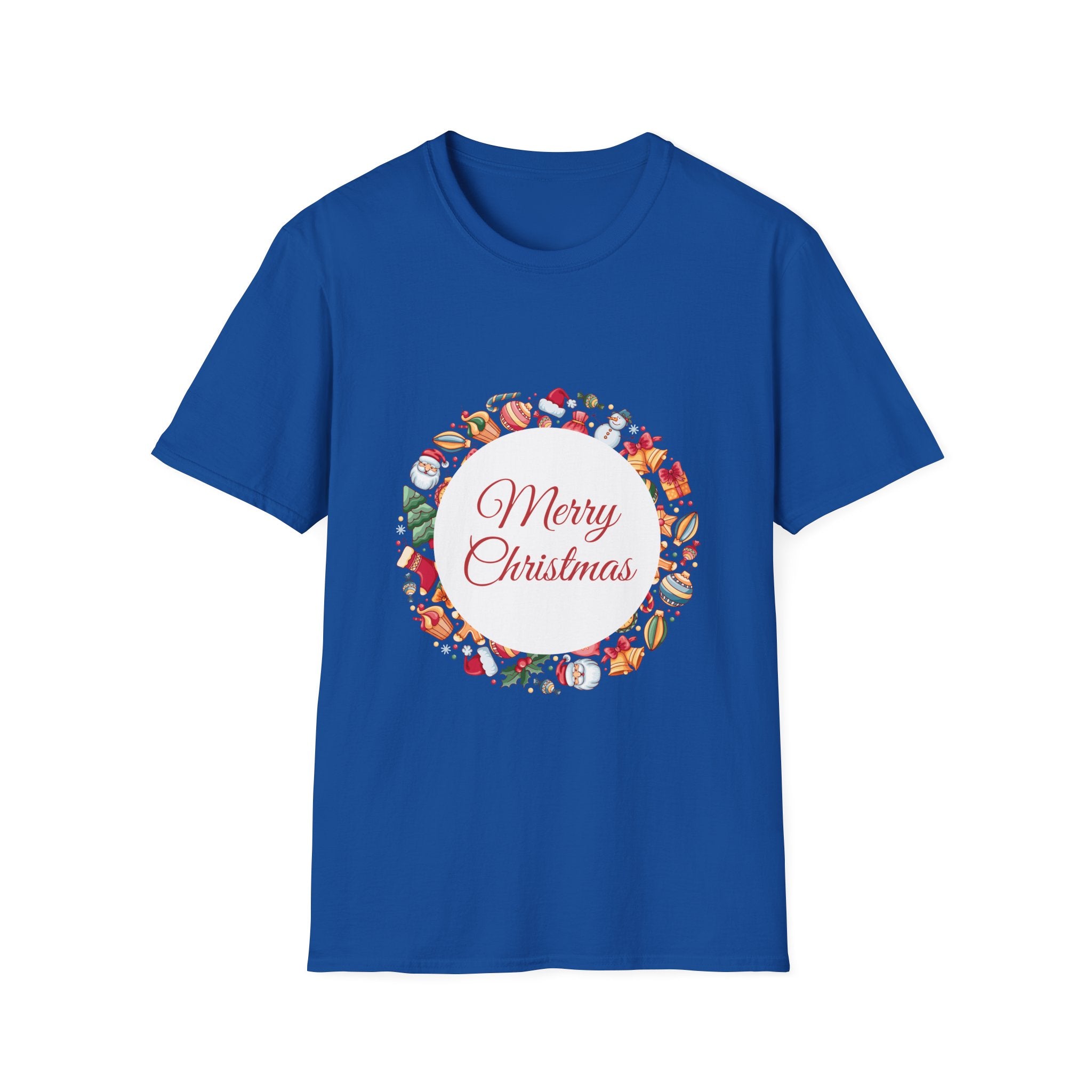 Merry Christmas Unisex T-Shirt, Holiday Apparel, Christmas Gift, Festive Tee, Seasonal Wear, Unisex T-Shirt