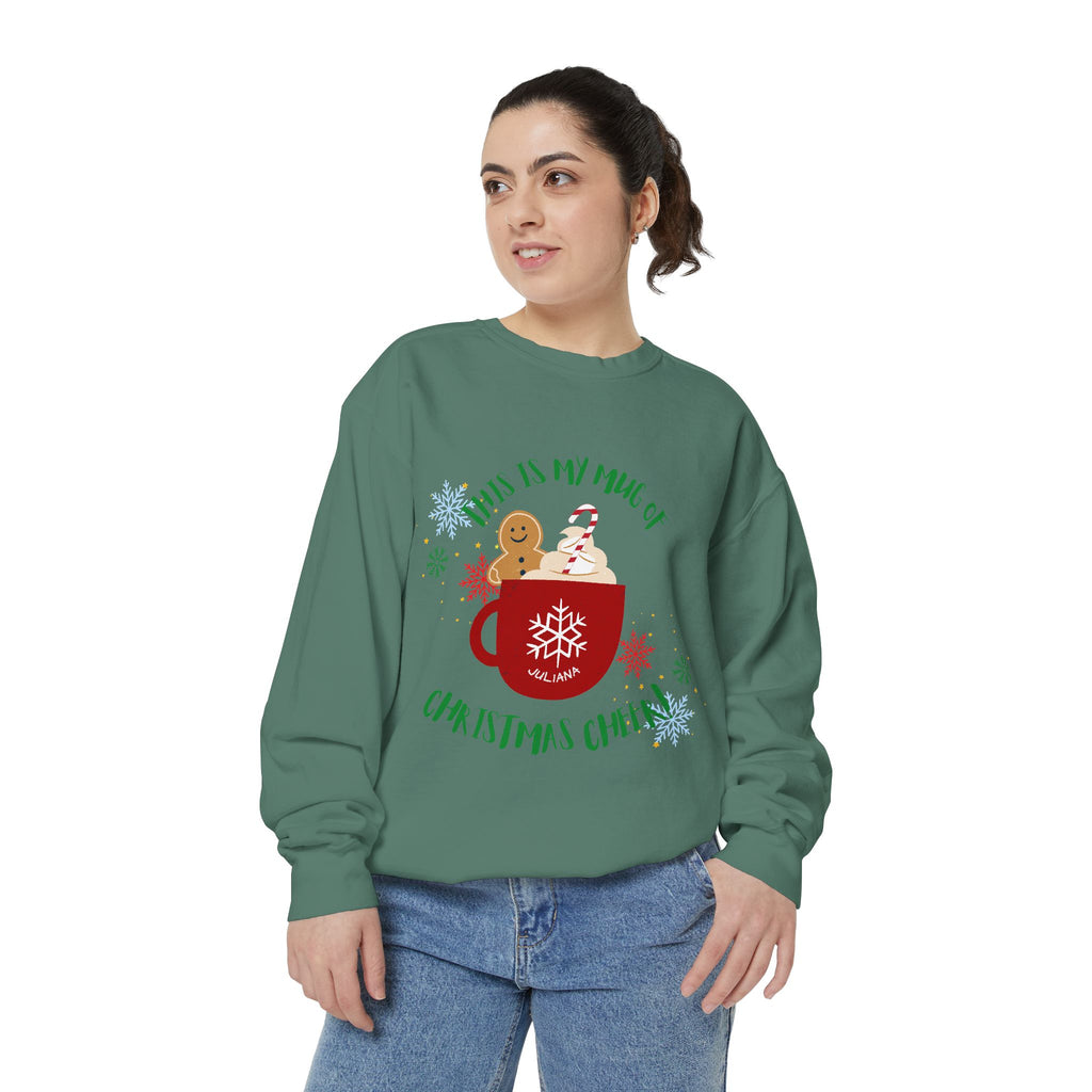 Cozy Holiday Sweatshirt with Festive Mug Design, Christmas Gift, Unisex Sweater, Winter Wardrobe Essential, Cute Holiday Apparel, [...]