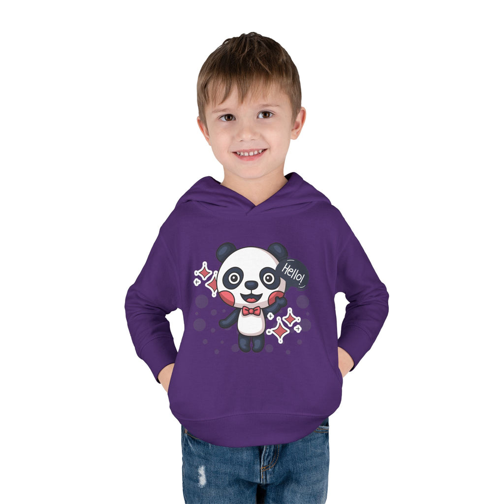Adorable Toddler Fleece Hoodie featuring Cute Panda Design, Kids Apparel, Gift for Children, Birthday Party Outfit, Cozy Pullover