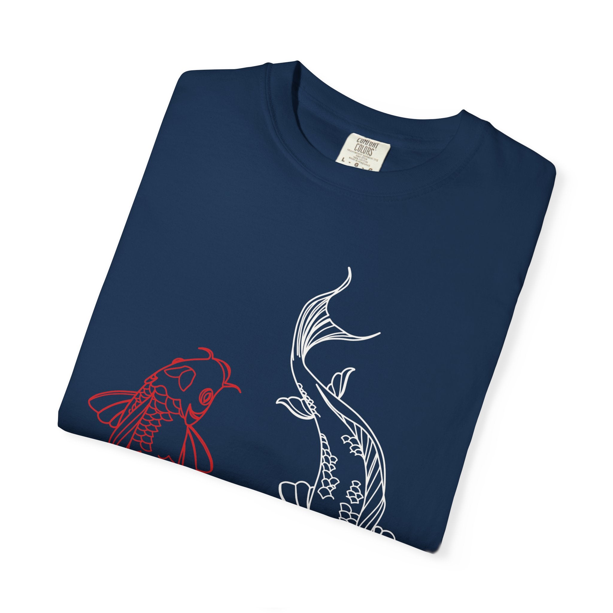 Koi Fish Unisex T-Shirt | Art Tee, Summer Style, Casual Wear, Gift for Nature Lovers, Zen & Peaceful Vibe