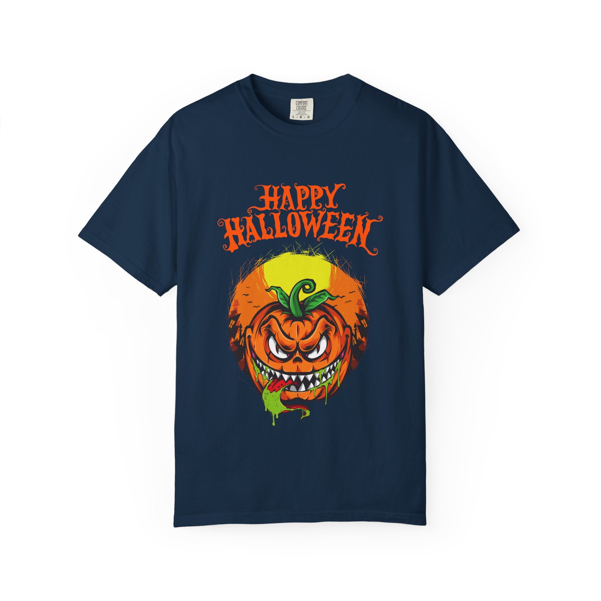 Halloween Pumpkin T-Shirt | Unisex Comfortable Tee | Spooky Season Wear, Gift for Halloween Lovers, Casual Streetwear, Halloween Party Shirt