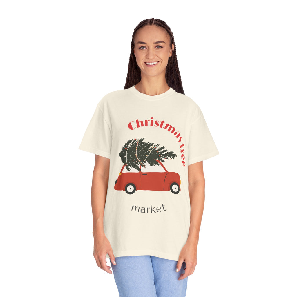 Cozy Christmas Tree T-Shirt, Holiday Tee, Unisex Shirt, Gift for Tree Lovers, Casual Wear