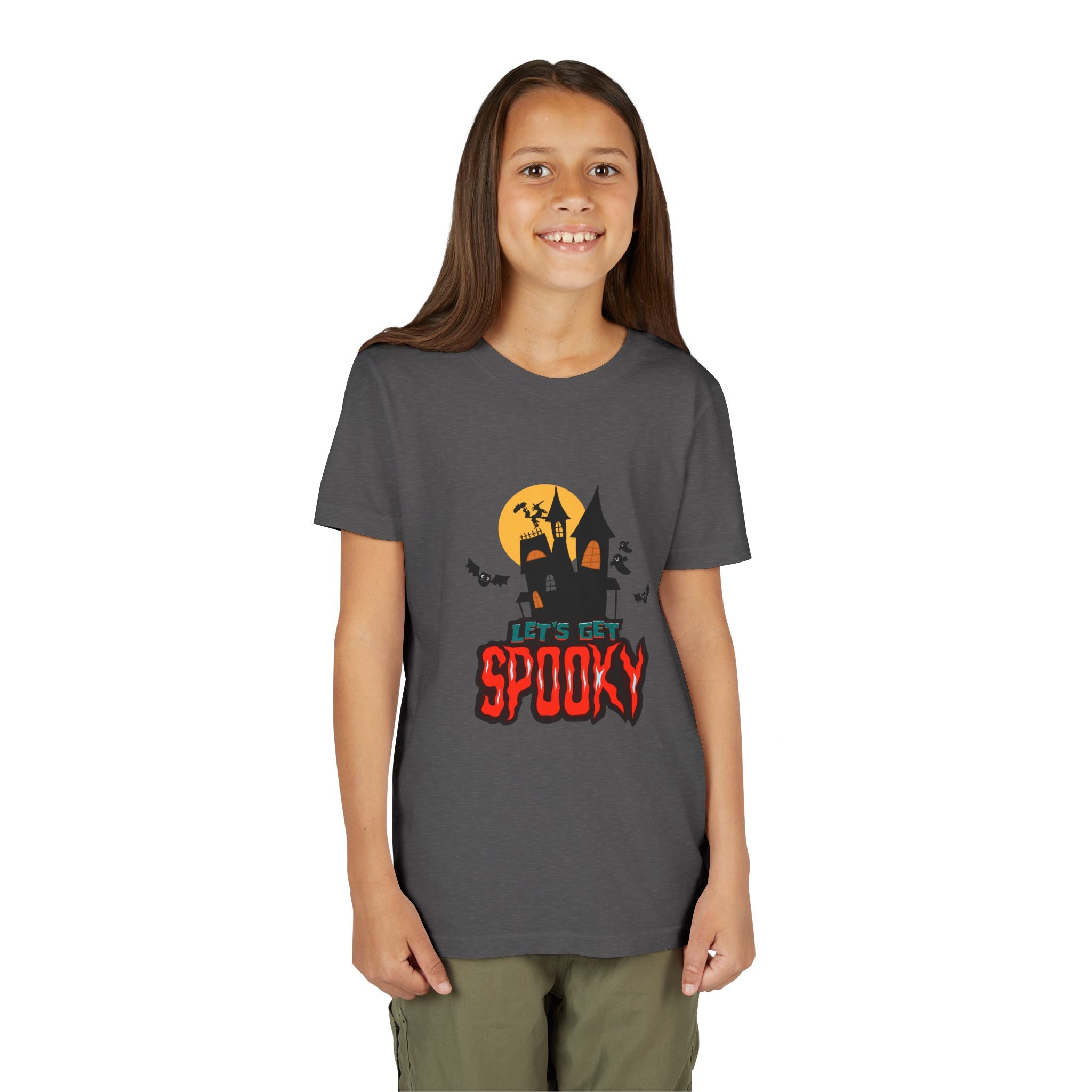 Youth Short Sleeve Tee – Let’s Get Spooky Halloween T-Shirt for Kids, Fun Costume Party Wear, Trick or Treat Tee, Halloween Gift, [...]