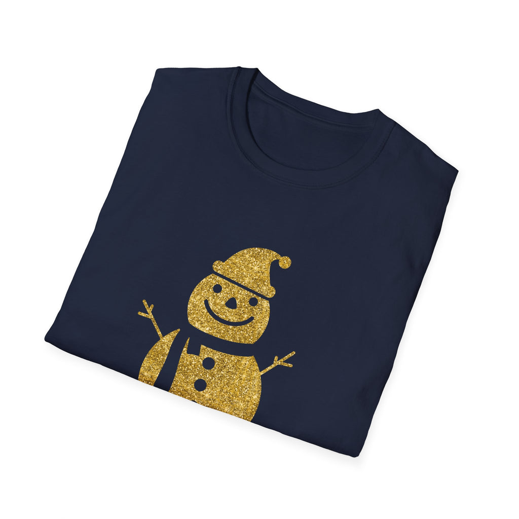 Merry Christmas Snowman T-Shirt, Unisex Holiday Tee, Festive Christmas Gifts, Winter Apparel, Comfortable Crewneck, Cute Seasonal Top