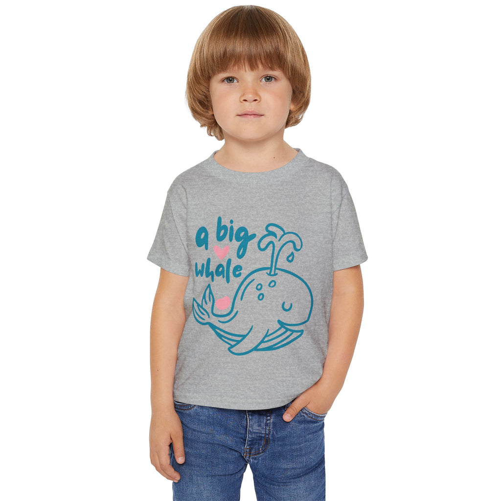 Toddler Heavy Cotton T-Shirt by Gildan | Eco-Friendly Kids Tee | Classic Fit & Soft
