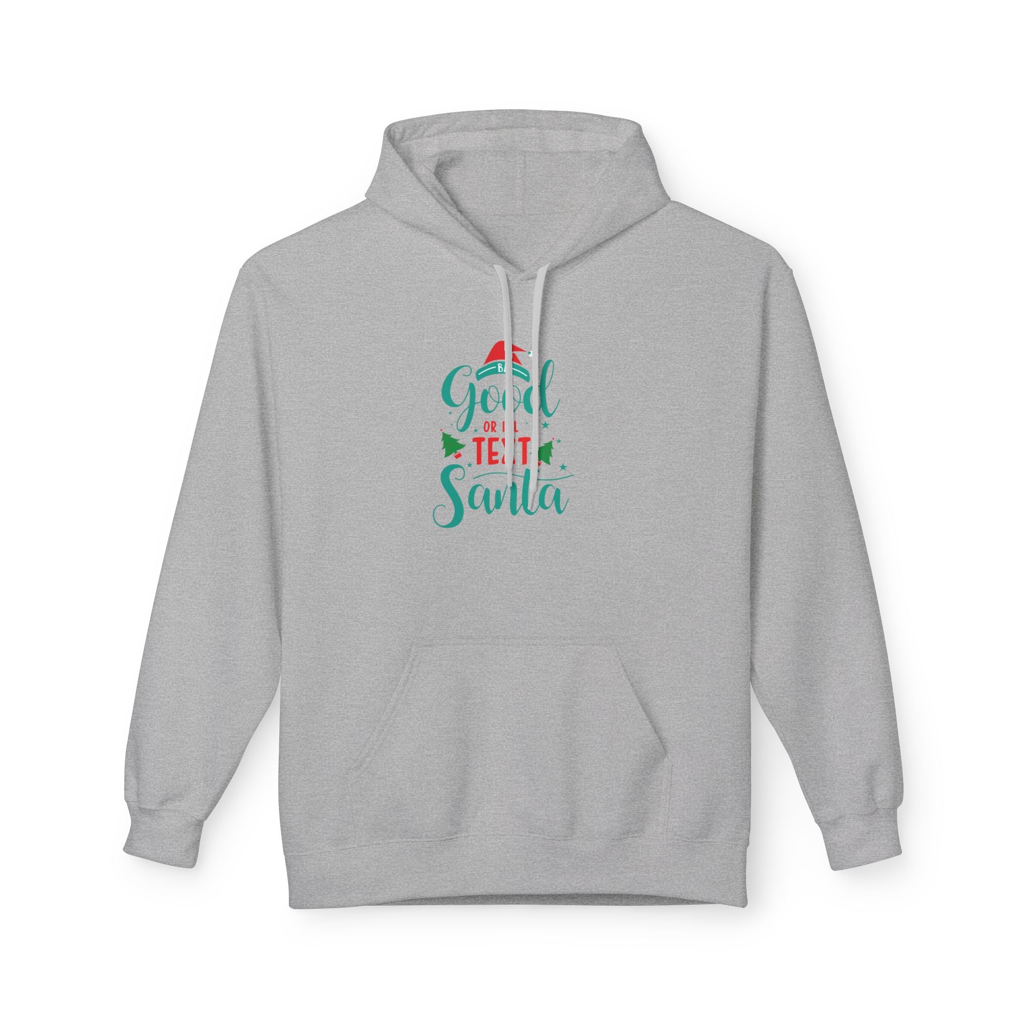 Santa's Helper Fleece Hoodie, Cozy Christmas Apparel, Holiday Gift, Festive Wear, Unisex Hoodie, Winter Wardrobe Essential