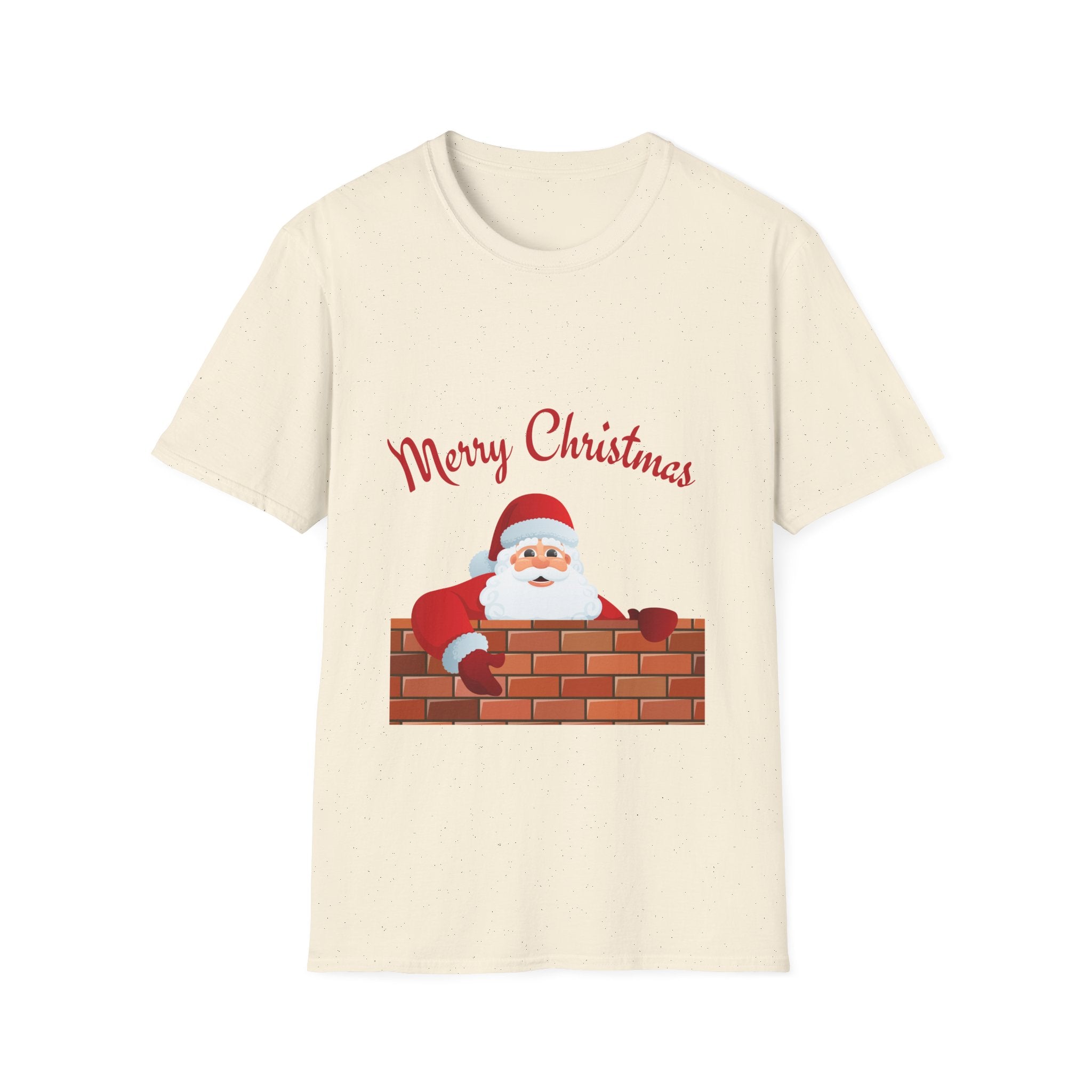 Merry Christmas Santa T-Shirt, Holiday Tee, Unisex Christmas Top, Festive Shirt, Gift for Him/Her, Family Reunion Apparel