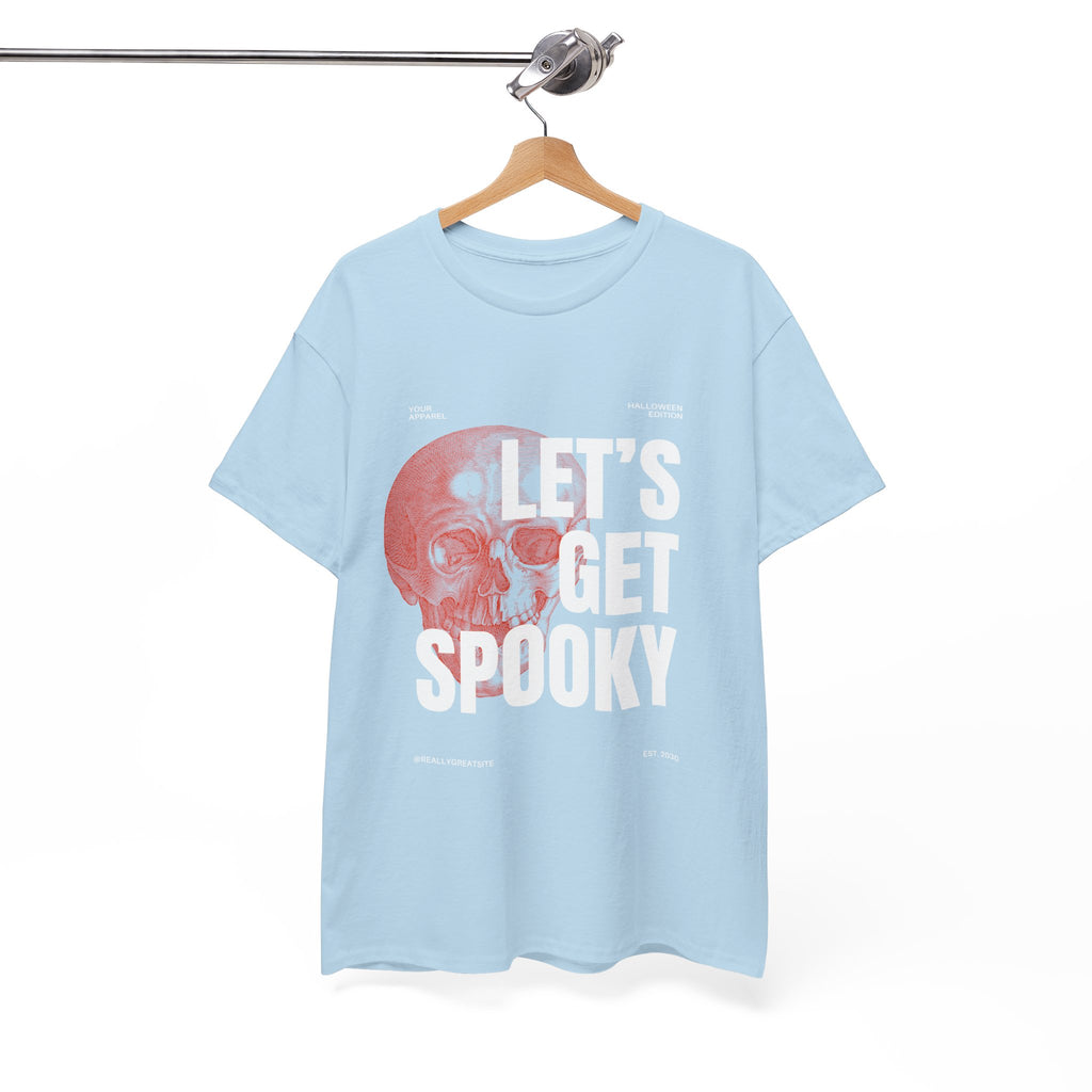 Unisex Halloween Tee, Let's Get Spooky Shirt, Fall Fashion, Party Wear, Ghostly Gifts, Casual Comfort
