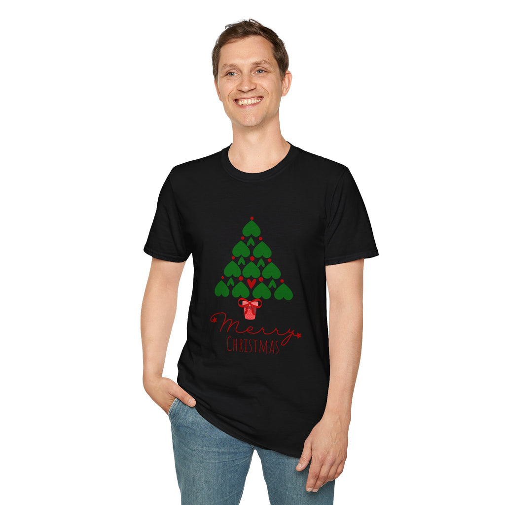 Merry Christmas T-Shirt, Unisex Holiday Tee, Christmas Gift, Casual Wear, Festive Clothing, Seasonal Apparel