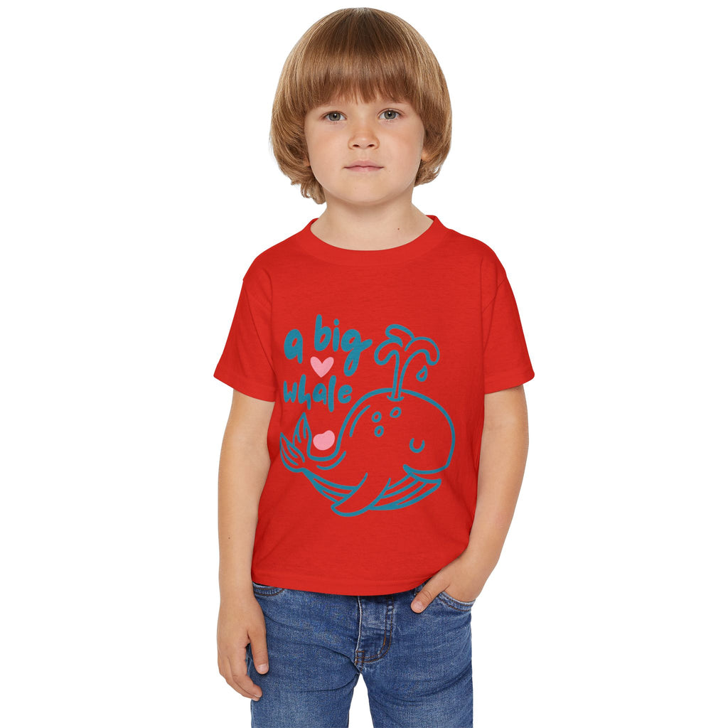 Toddler Heavy Cotton T-Shirt by Gildan | Eco-Friendly Kids Tee | Classic Fit & Soft